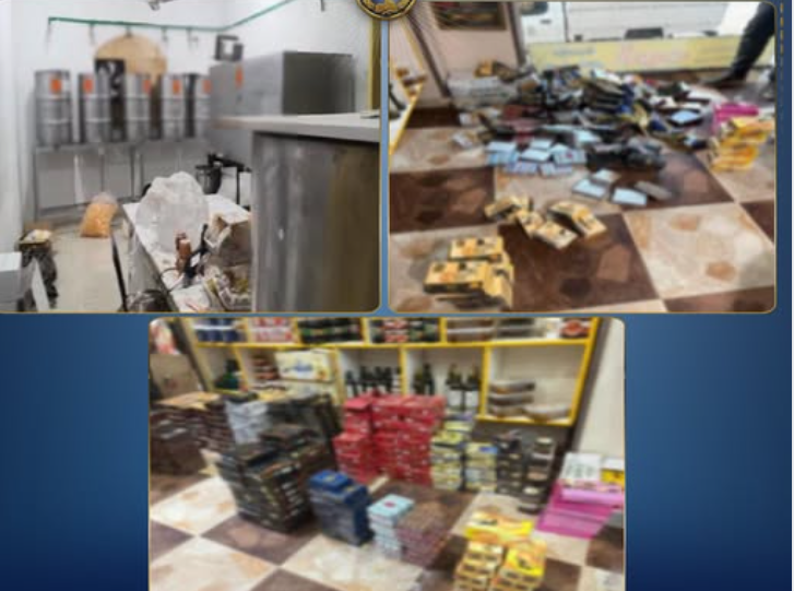 ضبط مصنع غير مرخص لإنتاج عسل النحل المغشوش بالدقهلية